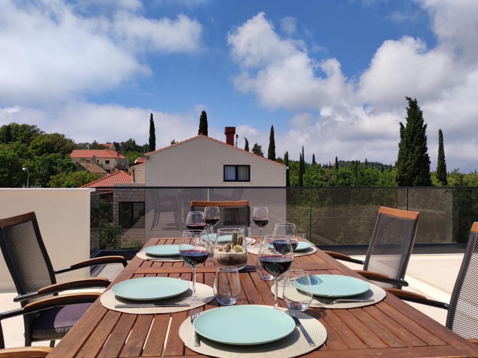 "Apartments Petra - 2 Bedroom With Swimming Pool" Cilipi Exterior photo